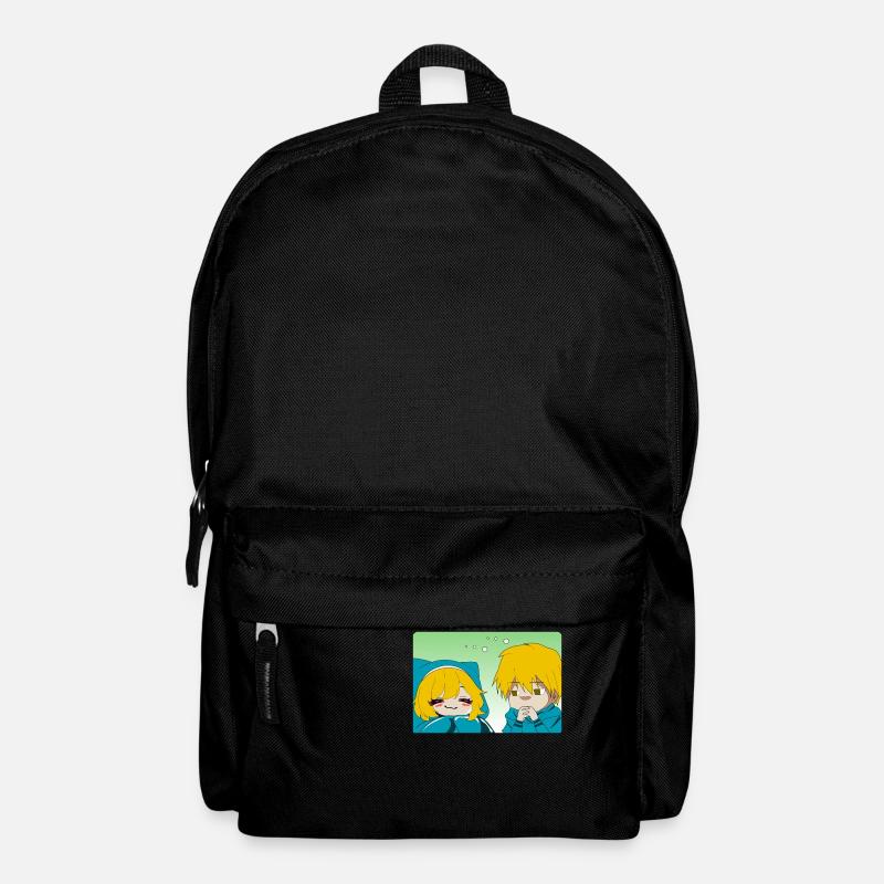 Garçon regardant sa petite amie - Sac à dos - noir