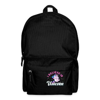 Licorne - Sac à dos - noir - Devant