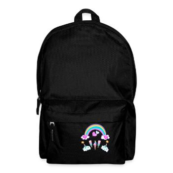 Eishorn Rainbow - Backpack - black - Front