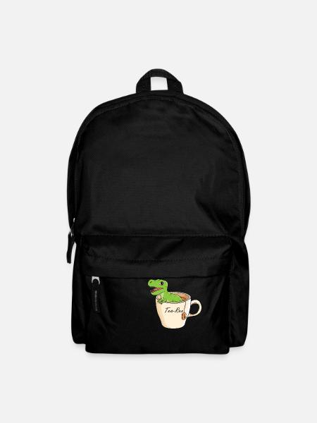 Tea-Rex Süßer T Rex Dinosaur Dino Tee Liebhaber - Rucksack - Schwarz