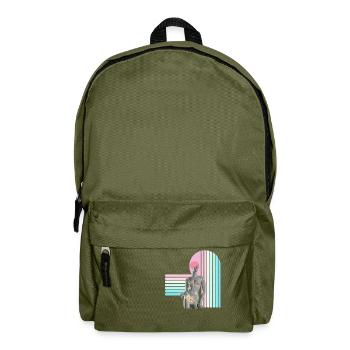 ladies night - Backpack - olive green - Front