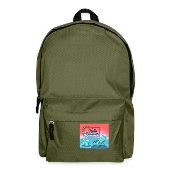 Hallo Sommer, Hallo Sommer - Rucksack - Olivgrün - Vorne