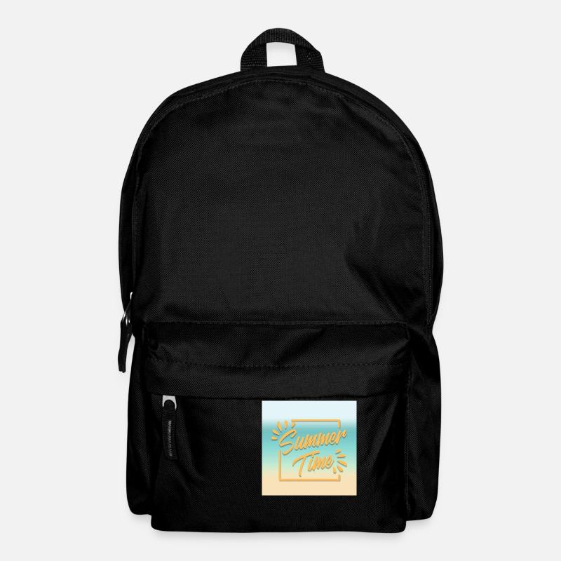SUMMER TIME, die Zeit des Sommers - Rucksack - Schwarz