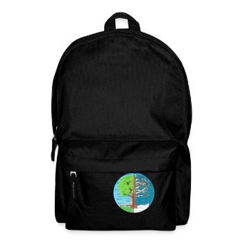 Sommer und Winter - Rucksack - Schwarz - Vorne