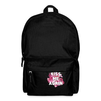 Küss mich wieder - Rucksack - Schwarz - Vorne