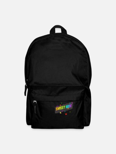The Sweet Side - Butterfly Print - Backpack - black