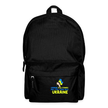 je suis encore soutiens Ukraine - Sac à dos - noir - Devant