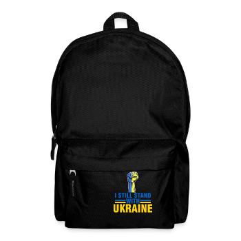 i still stand with ukraine - Backpack - black - Front