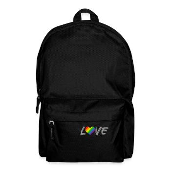 LGBT Love - Rucksack - Schwarz - Vorne