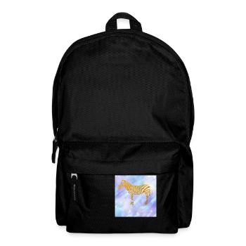 Zebra - Rucksack - Schwarz - Vorne