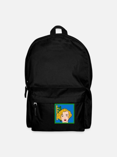 Groovie Chick T-Shirt - Rucksack - Schwarz