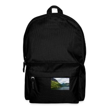 Entrance of the Geiranger fjords near Geiranger - Backpack - black - Front