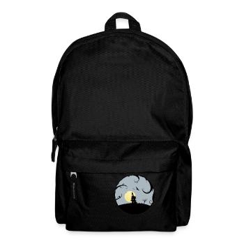 Halloween Castle - Rucksack - Schwarz - Vorne