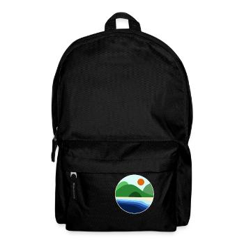 Island Vibes - Rucksack - Schwarz - Vorne