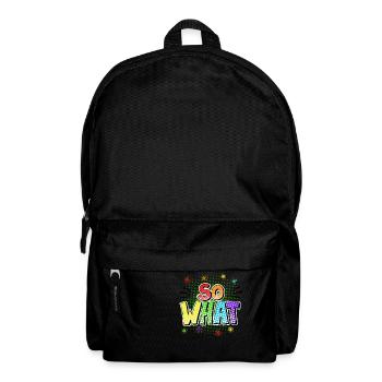 So what - Backpack - black - Front