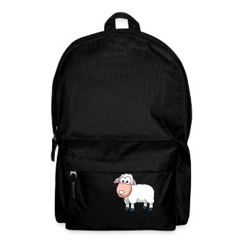Sheep Comic Animal - Backpack - black - Front