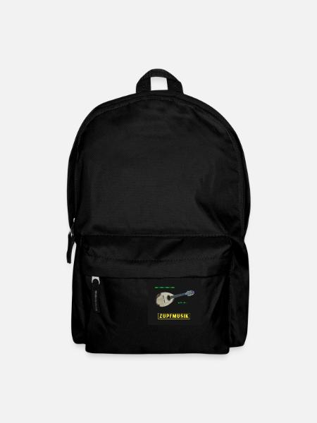 Zupfmusik Fig. 1 Mandoline - Rucksack - Schwarz