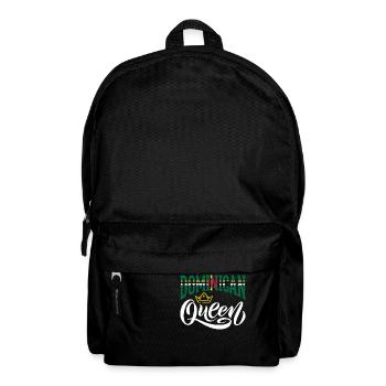 Dominican Queen Dominica Dominican Dominica Flag - Backpack - black - Front