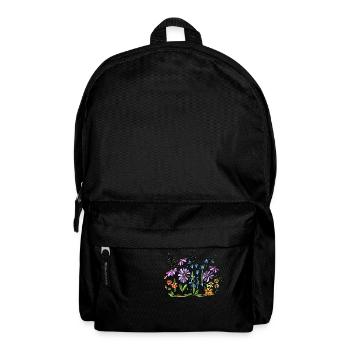 Flowers - Backpack - black - Front
