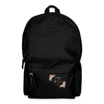 élu meilleure mamie du monde - Sac à dos - noir - Devant