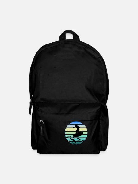 foil surf - foil surfing - foilsurfing - Backpack - black