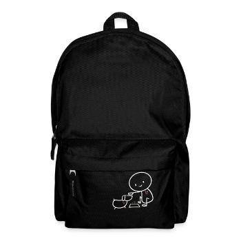 Cute Dog Owner Gift for Dog Owners - Backpack - black - Front