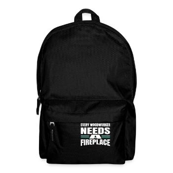 chemises de charpentier pour bébés et tout-petits - Sac à dos - noir - Devant