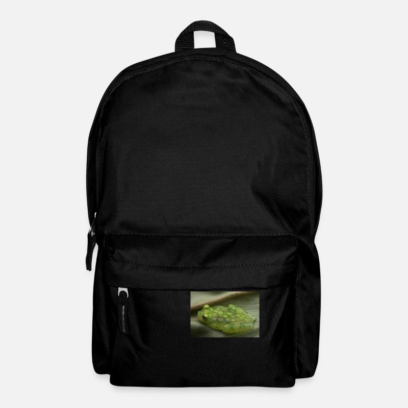 Hyalinobatrachium valerioi - Glass frog - Backpack - black