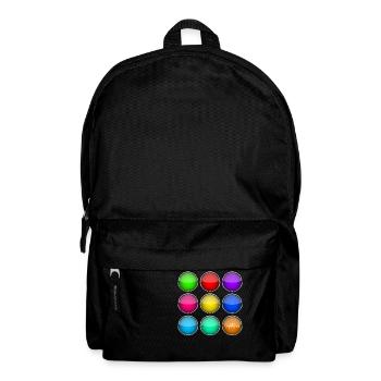 Lights on - Rucksack - Schwarz - Vorne