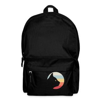 Katze - Rucksack - Schwarz - Vorne