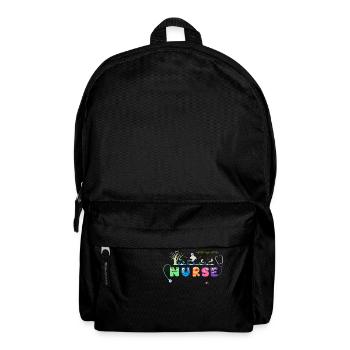 Halloween Nurse Nursing Cute Health Worker - Backpack - black - Front