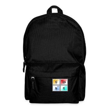 Gaming | Periodic Table of Elements - Backpack - black - Front
