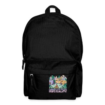 Camping Gift Camp Camping Caravane Camping Camping - Sac à dos - noir - Devant