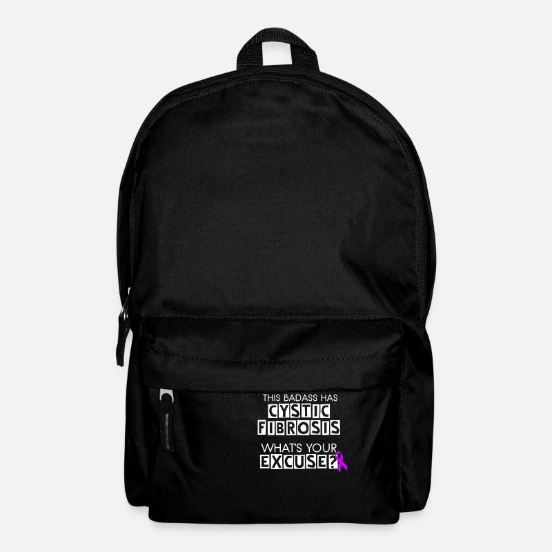 This Badass Has Cystic Fibrosis - Backpack - black