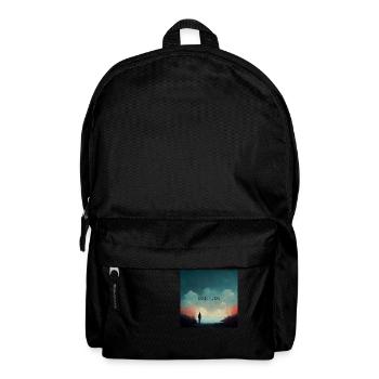 Loneliness - Lonely Man - Backpack - black - Front