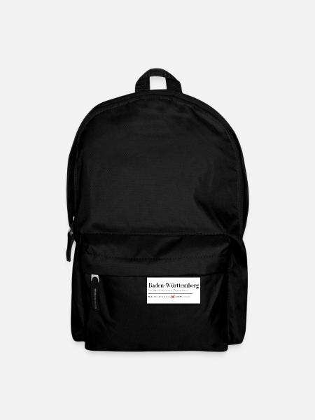 Baden-Württemberg - Rucksack - Schwarz