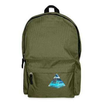 Plejaden Pyramide - Rucksack - Olivgrün - Vorne
