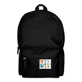 Virus | Periodic Table of Elements - Backpack - black - Front