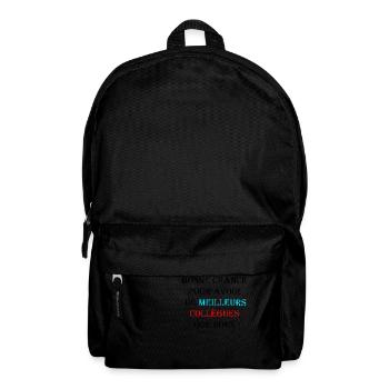 idée cadeau départ métier ou profession - Sac à dos - noir - Devant