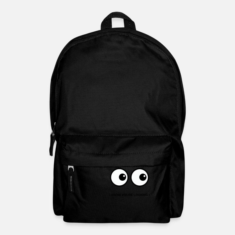 I KNOW YOURE LOOKING - Rucksack - Schwarz