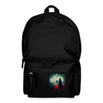 Death Tod - Rucksack - Schwarz - Vorne
