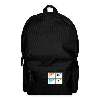 Chess | Periodic Table of Elements - Backpack - black - Front