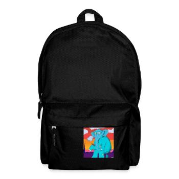 drunken elefant - Rucksack - Schwarz - Vorne