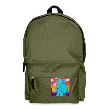 drunken elephant - Backpack - olive green - Front