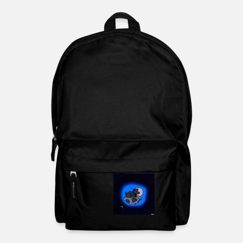 A dog in space - Rucksack - Schwarz