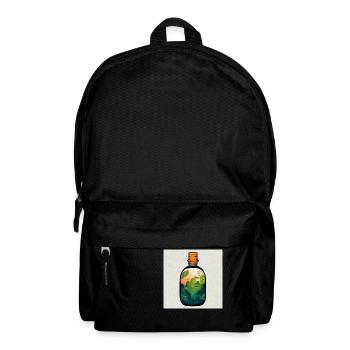 Garden in a bottle - Backpack - black - Front