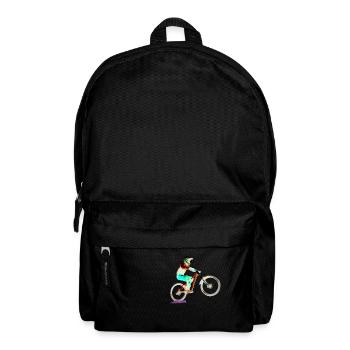 MTB downhill mountain bike - Backpack - black - Front