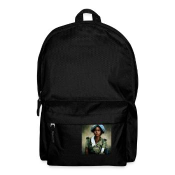 Beautiful US Army Combat Medical Painting - Backpack - black - Front