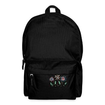 Flowers - Backpack - black - Front