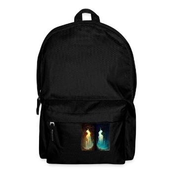 Dimensionsriss - Rucksack - Schwarz - Vorne